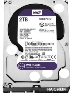 Жесткий диск Purple 2TB 20PURZ Wd