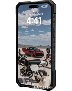 Чехол для телефона для iPhone 14 Pro Max Monarch Pro for MagSafe Carbon Fiber 114031114242 Uag