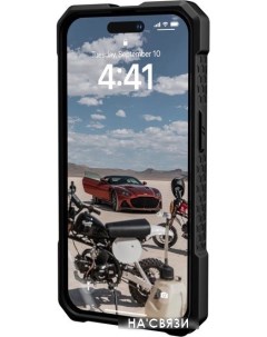 Чехол для телефона для iPhone 14 Pro Monarch Pro for MagSafe Black 114030114040 Uag