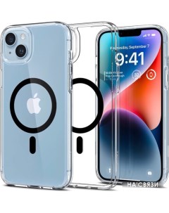 Чехол для телефона Ultra Hybrid Mag Magsafe iPhone 14 ACS05049 (черный) Spigen