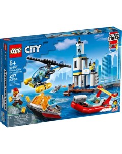 Конструктор City 60308 Операция береговой полиции и пожарных Lego