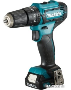 Дрель-шуруповерт HP333DWAE (с 2-мя АКБ, кейс) Makita