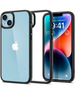 Чехол для телефона Ultra Hybrid iPhone 14 Matte Black ACS05041 (черный матовый) Spigen