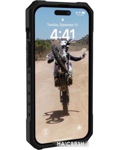 Чехол для телефона для iPhone 14 Pro Pathfinder for MagSafe Black 114054114040 Uag