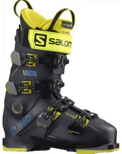 Ботинки горнолыжные 22 23 S Pro 130 GW Night Sky Safety Yellow Salomon
