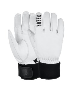 Перчатки Terror 21 22 Leather Gloves White Terror snow