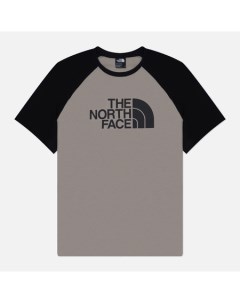 Мужская футболка Raglan Easy цвет серый размер L The north face