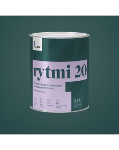 Краска для стен и потолков влагостойкая п мат RYTMI 20 БАЗА A 0 9л Talatu