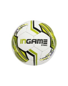 Мяч футбольный Strike 5 IFB 127 белый зеленый Ingame