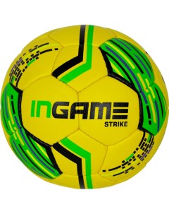 Мяч футбольный Strike 5 IFB 127 желтый зеленый Ingame