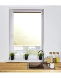 Рулонная штора LM 68-03, 120х170 см желтый блэкаут Lm decor