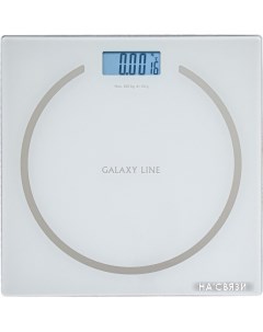 Напольные весы GL4815 белый Galaxy line