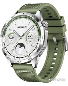 Умные часы Watch GT 4 46 мм зеленый Huawei