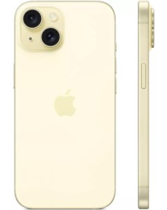 Смартфон iPhone 15 128GB желтый Apple