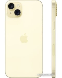 Смартфон iPhone 15 Plus Dual SIM 256GB желтый Apple