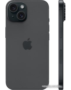 Смартфон iPhone 15 Dual SIM 128GB черный Apple
