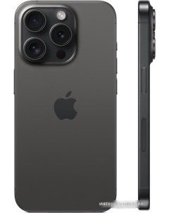 Смартфон iPhone 15 Pro Dual SIM 128GB черный титан Apple
