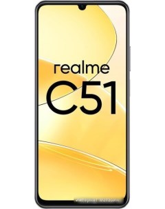Смартфон C51 RMX3830 4GB 128GB угольно черный Realme