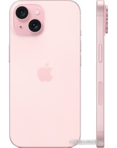 Смартфон iPhone 15 Dual SIM 256GB розовый Apple