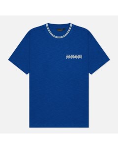 Мужская футболка Grober Regular Fit цвет синий размер S Napapijri