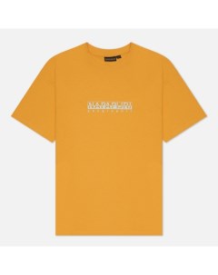 Женская футболка Box Loose Fit цвет жёлтый размер M Napapijri