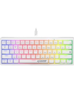 Клавиатура Alligator GK-315 (белый) Defender