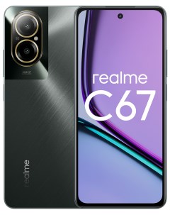 Смартфон C67 6GB 128GB черный Realme