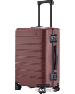 Чемодан спиннер Manhattan Frame Luggage 20 красный Ninetygo