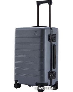 Чемодан спиннер Manhattan Frame Luggage 20 cветло серый Ninetygo