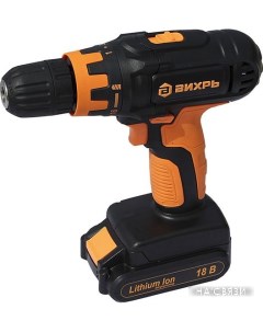 Дрель-шуруповерт ДА-18Л-2К Вихрь