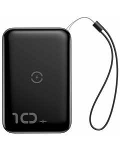 Портативное зарядное устройство Mini S Bracket Wireless PPXFF10W 01 10000mAh черный Baseus