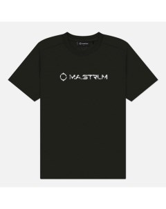 Мужская футболка Cracked Logo цвет оливковый размер L Ma.strum