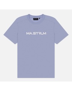 Мужская футболка Logo Chest Print цвет фиолетовый размер S Ma.strum