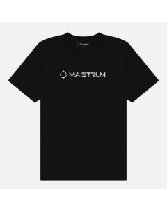 Мужская футболка Cracked Logo цвет чёрный размер S Ma.strum