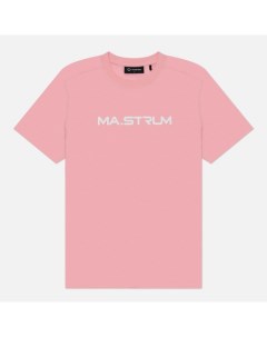 Мужская футболка Logo Chest Print цвет розовый размер L Ma.strum
