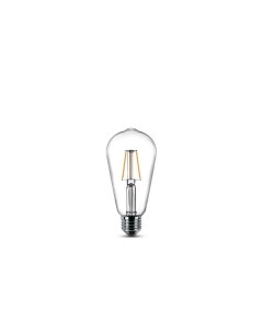 Лампа светодиодная филаментная ST64 4 5Вт Е27 3000К LEDClassic 929001974913 Philips