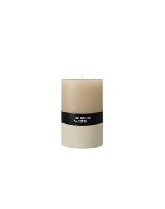 Свеча столбик 100 66 мм ваниль Calavera alegre