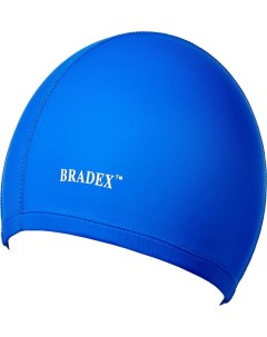 Шапочка для плавания полиамид SF 0854 синий Bradex