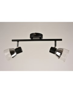 Светильник подвесной (CL) BL-2844/2 BK+CR 2х40Вт Е14 Mirastyle
