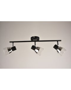 Светильник подвесной (CL) BL-2844/3 BK+CR 3х40Вт Е14 Mirastyle