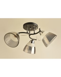 Светильник подвесной (CL) BL-8224/3 BK+CR 3х40Вт Е27 Mirastyle