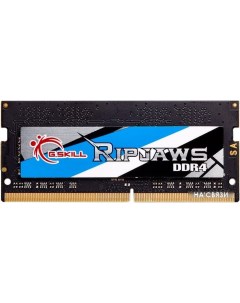 Оперативная память Ripjaws 8GB DDR4 SODIMM PC4-25600 F4-3200C22S-8GRS G.skill
