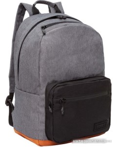 Школьный рюкзак RQL 218 3 черный кирпичный Grizzly