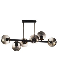 Светильник подвесной (М) 6х60Вт Е27 НПБ 02-6x60-101 GLX23752/6A черн. Aitin-pro