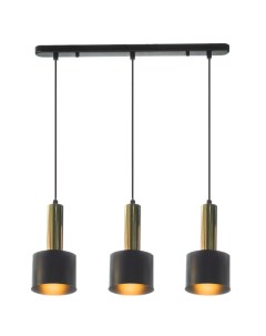 Светильник подвесной (К) 3х40Вт Е27 НСБ 01-3х40-101 A8133S/3A чер/зол Aitin-pro
