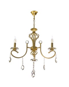 Светильник подвесной (D/CL) 3x60Вт Е27 НСБ 01-3х60-105 NH6178/3 золото Aitin-pro