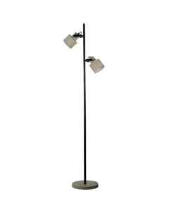 Светильник напольный (торшер) 2x40Вт Е27 НТБ 05-2x40-108 A4022A/2 черн./сер. Aitin-pro