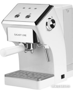Рожковая кофеварка GL0756 белый Galaxy line