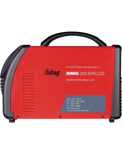 Сварочный инвертор INMIG 200 SYN LCD Fubag