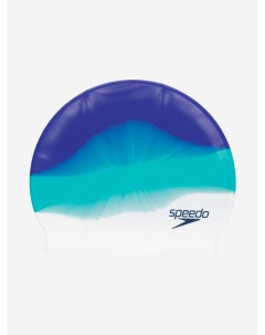 Шапка для плавания мужская женская Синий Speedo